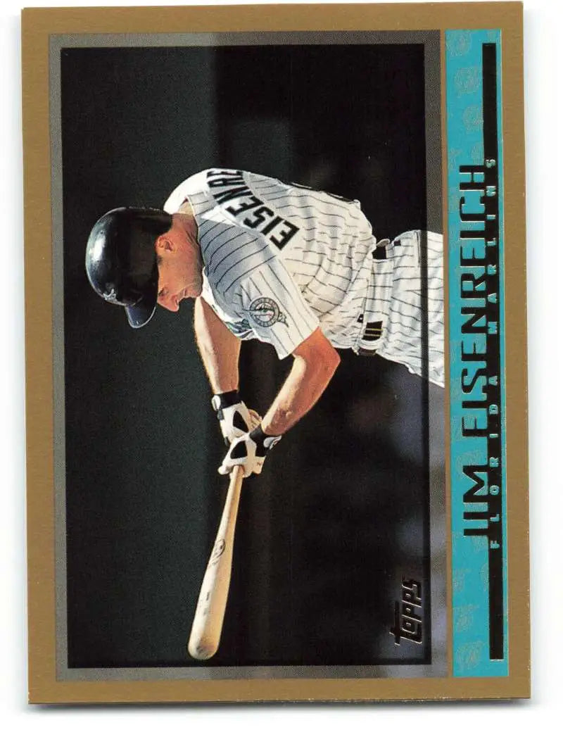 1998 Topps #67 Jim Eisenreich NM-MT Florida Marlins Baseball Card - Baseball Card Single
