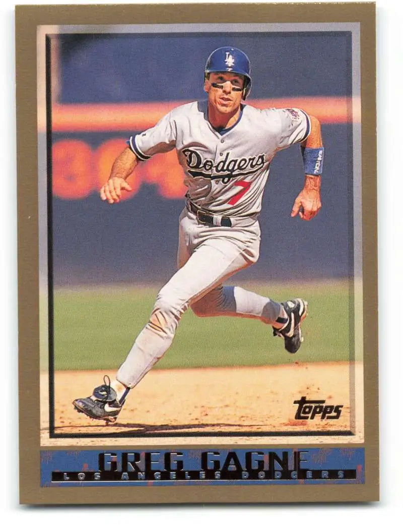 1998 Topps #73 Greg Gagne NM-MT Los Angeles Dodgers Baseball Card - Baseball Card Single