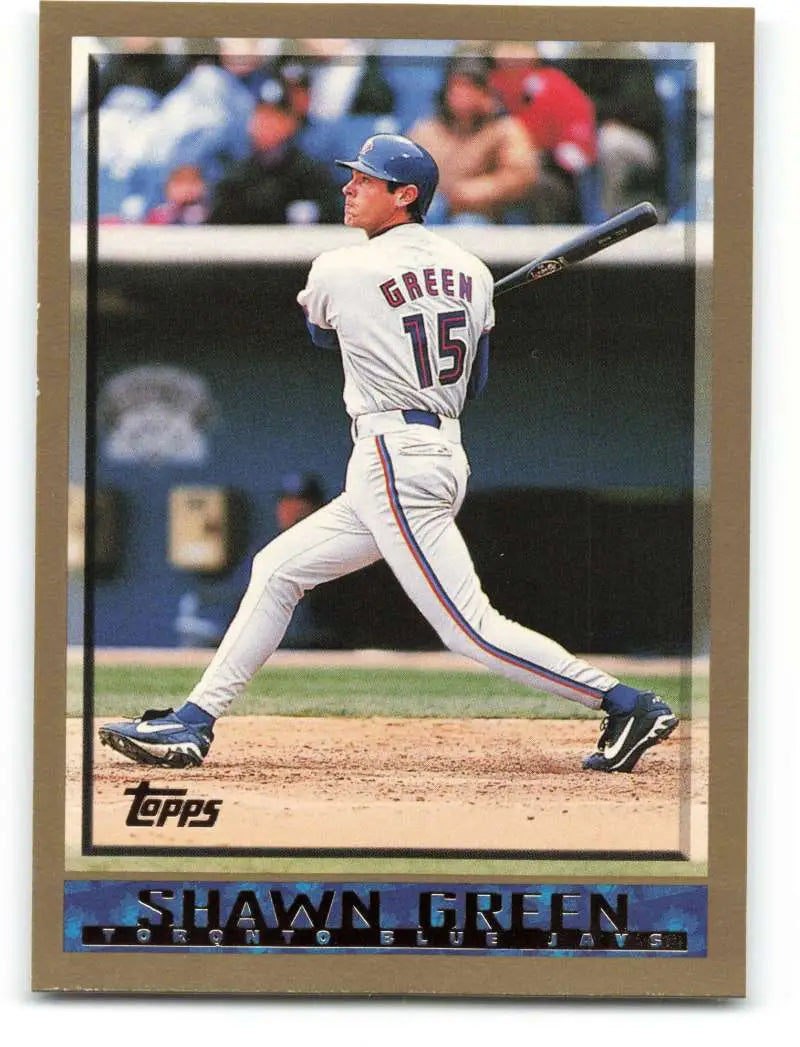 1998 Topps #76 Shawn Green NM-MT Toronto Blue Jays Baseball Card - Baseball Card Single