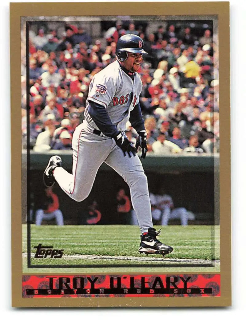 1998 Topps #80 Troy O’Leary NM-MT Boston Red Sox Baseball Card - Baseball Card Single