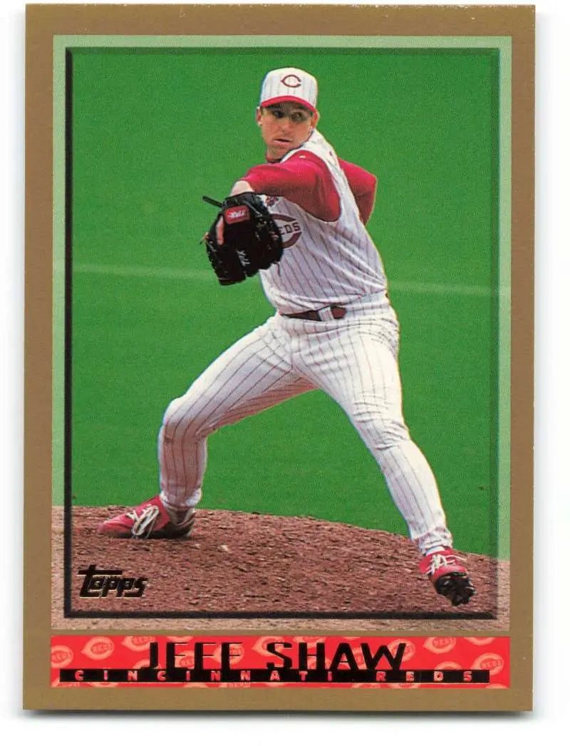 1998 Topps #81 Jeff Shaw NM-MT Cincinnati Reds Baseball Card - Baseball Card Single