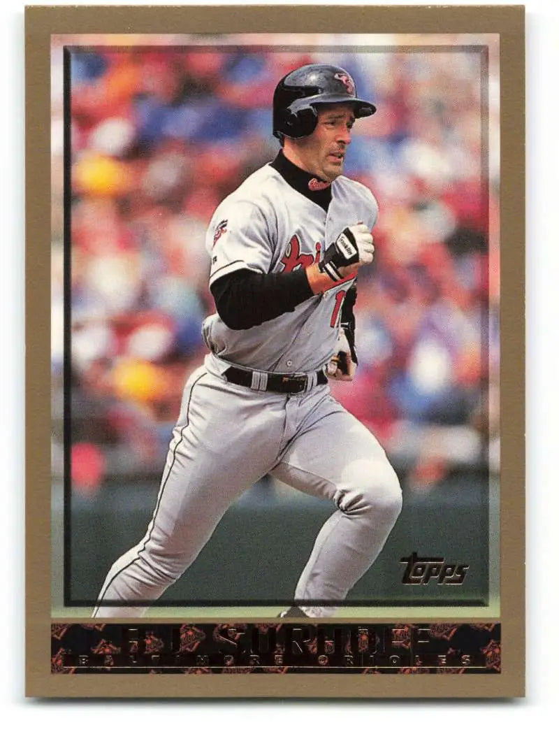 1998 Topps #86 B.J. Surhoff NM-MT Baltimore Orioles Baseball Card - Baseball Card Single