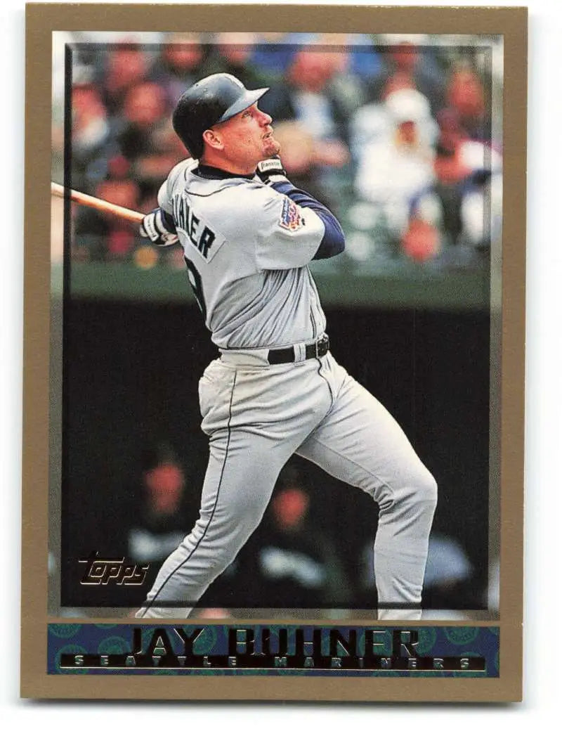 1998 Topps #90 Jay Buhner NM-MT Seattle Mariners Baseball Card - Baseball Card Single