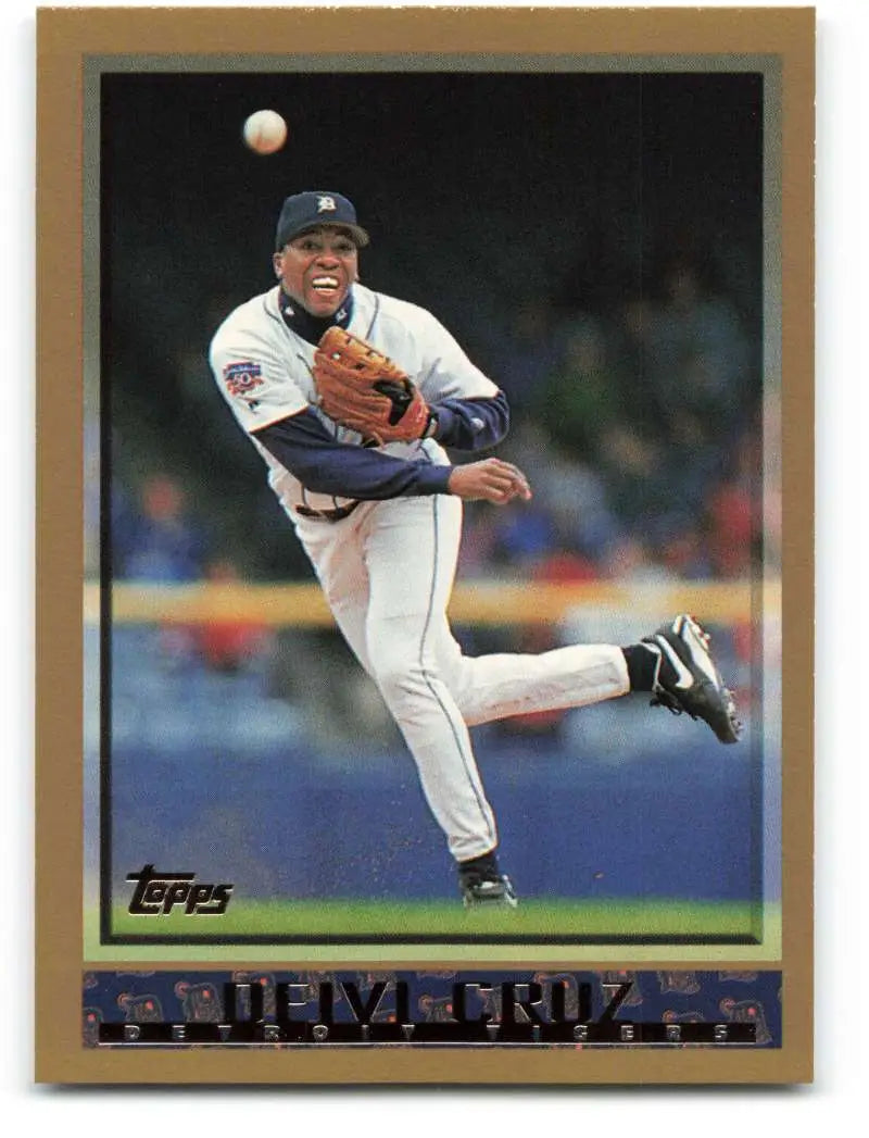 1998 Topps #97 Deivi Cruz NM-MT Detroit Tigers Baseball Card - Baseball Card Single