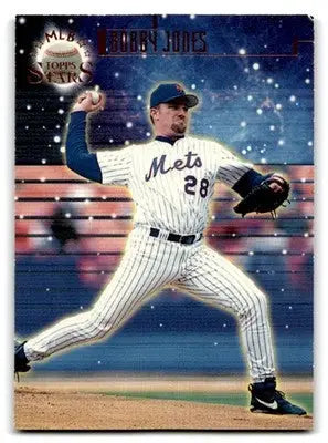 1998 Topps Baseball Stars Bobby Jones 7845/9799 #147 RC New York Mets - Baseball Card Single