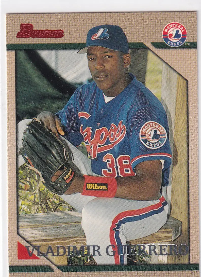 1998 TOPPS BOWMAN #374 VLADIMIR GUEERRERO- MONTREAL EXPOS