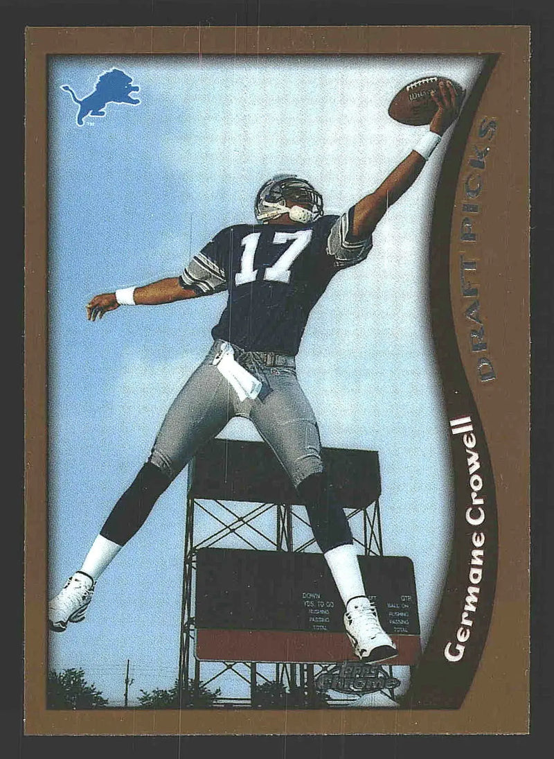 1998 Topps Chrome #146 Germane Crowell - Football Card Single