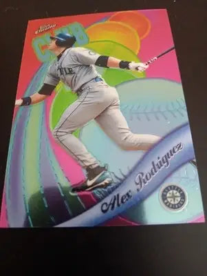 1998 Topps Chrome All-Etch Alex Rodriguez #AE12 Seattle Mariners. NRMT+