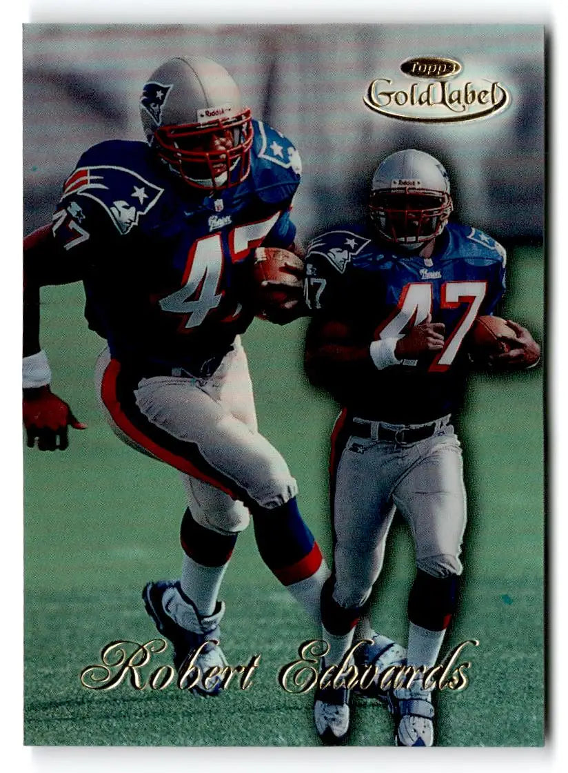 1998 Topps Gold Label #88 Robert Edwards - Football Card Single
