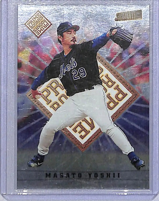 1998 Topps Stadium Club Prime Rookies #336 Masato Yoshii NM-MT New York Mets - Baseball Card Single