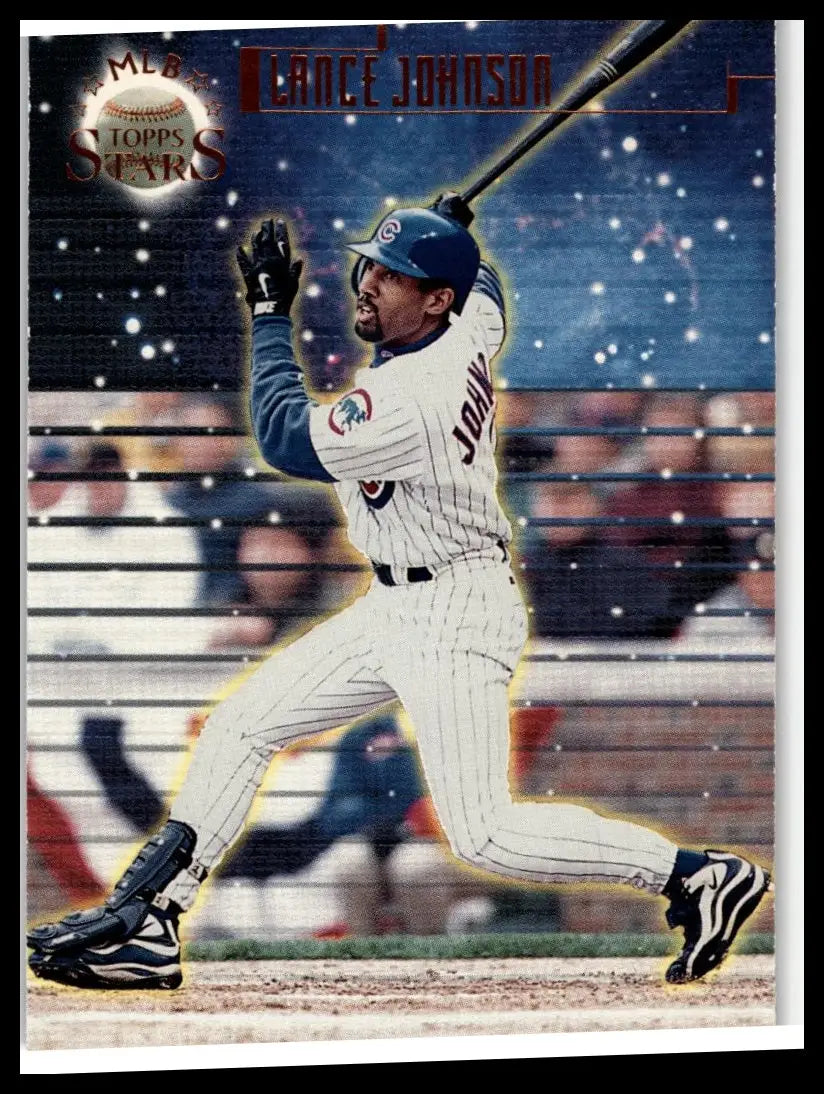 1998 Topps Stars #24 Lance Johnson Bronze #/9799 - Baseball Card Single