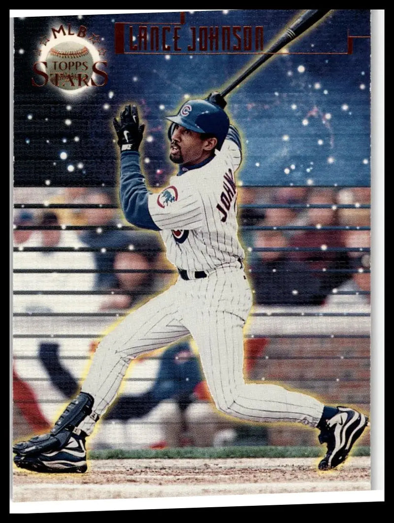 1998 Topps Stars #24 Lance Johnson Bronze #/9799 - Baseball Card Single