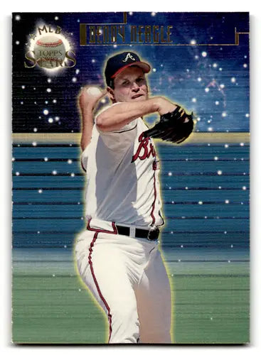 Baseball card featuring Pitcher Denny Neagle from 1998 Topps Stars Gold series