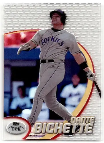 1998 Topps Tek Pattern 74 #8 Dante Bichette NM-MT Rockies ID:43739 - Baseball Card Single