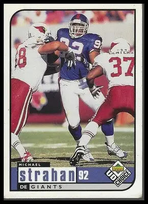 1998 UD Choice #118 Michael Strahan