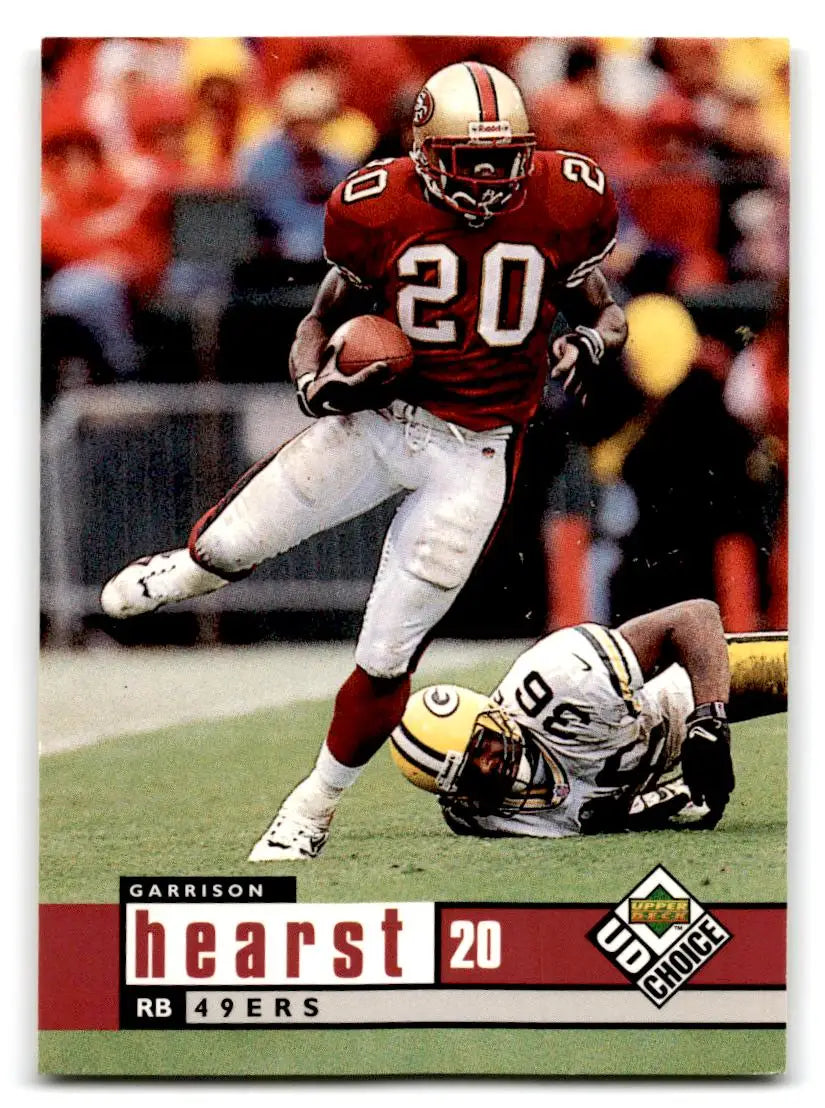 1998 UD Choice #414 Garrison Hearst - Football Card Single
