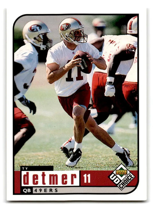 1998 UD Choice #415 Ty Detmer - Football Card Single