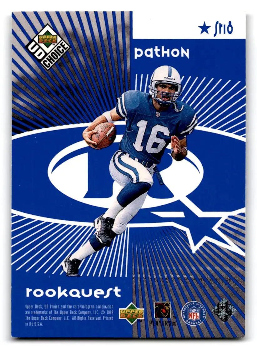 1998 UD Choice #SR18 Mark Brunell / Jerome Pathon StarQuest/RookQuest Blue - Football Card Single