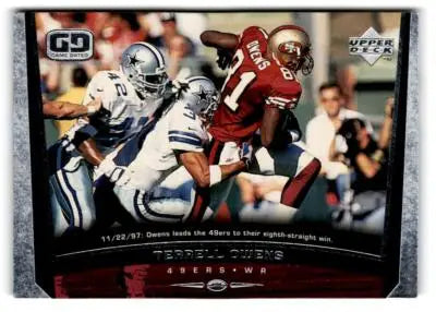 1998 Upper Deck #222 Terrell Owens - Football Card Single