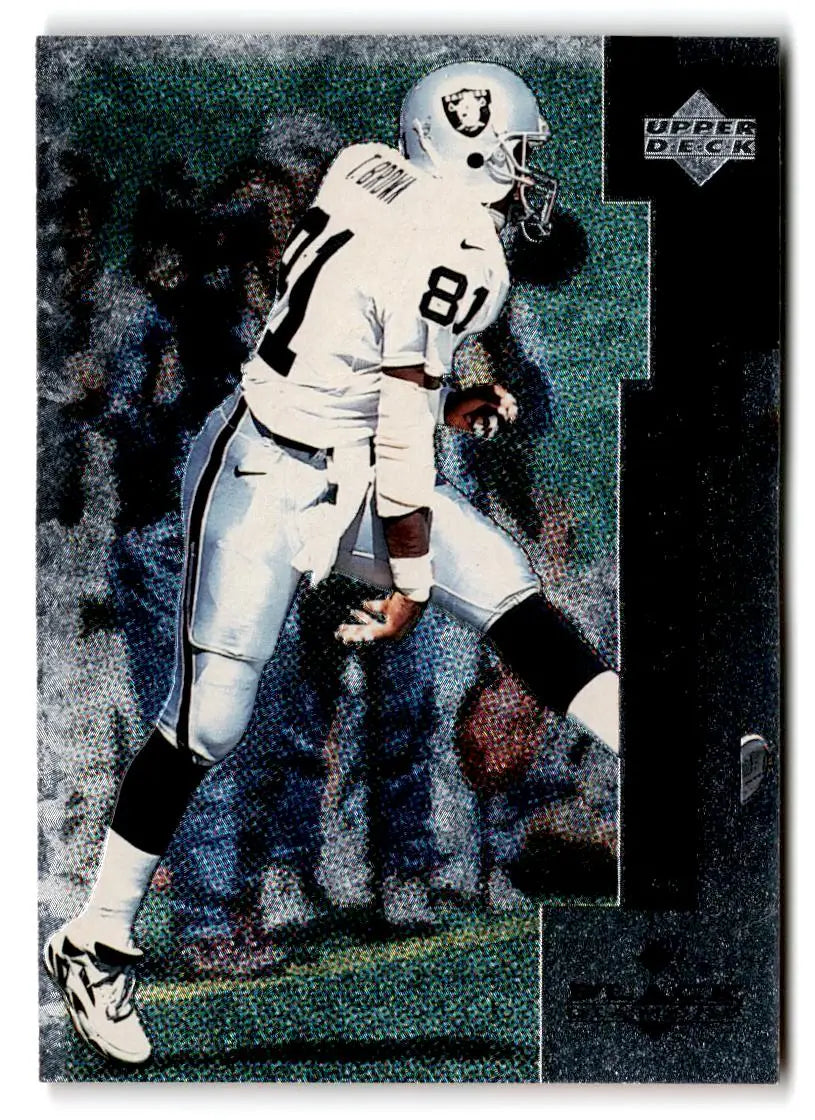 1998 Upper Deck Black Diamond #30 Tim Brown - Football Card Single