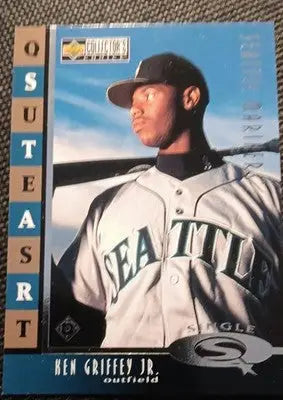 1998 Upper Deck Collector’s Choice - Ken Griffey Jr #SQ1 Single. Mariners. NRMT+ - Baseball Card Single