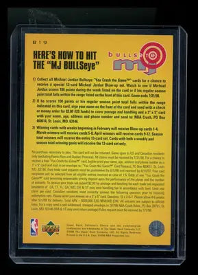 1998 Upper Deck Collector’s Choice Michael Jordan #B19 Basketball