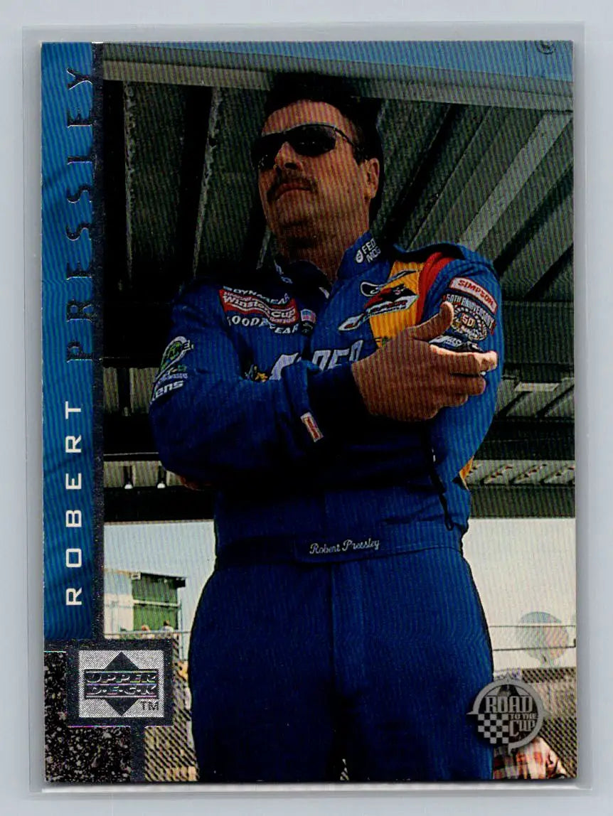 1998 Upper Deck Road to the Cup #38 Robert Pressley Jasper Motorsports - Racing Card Single