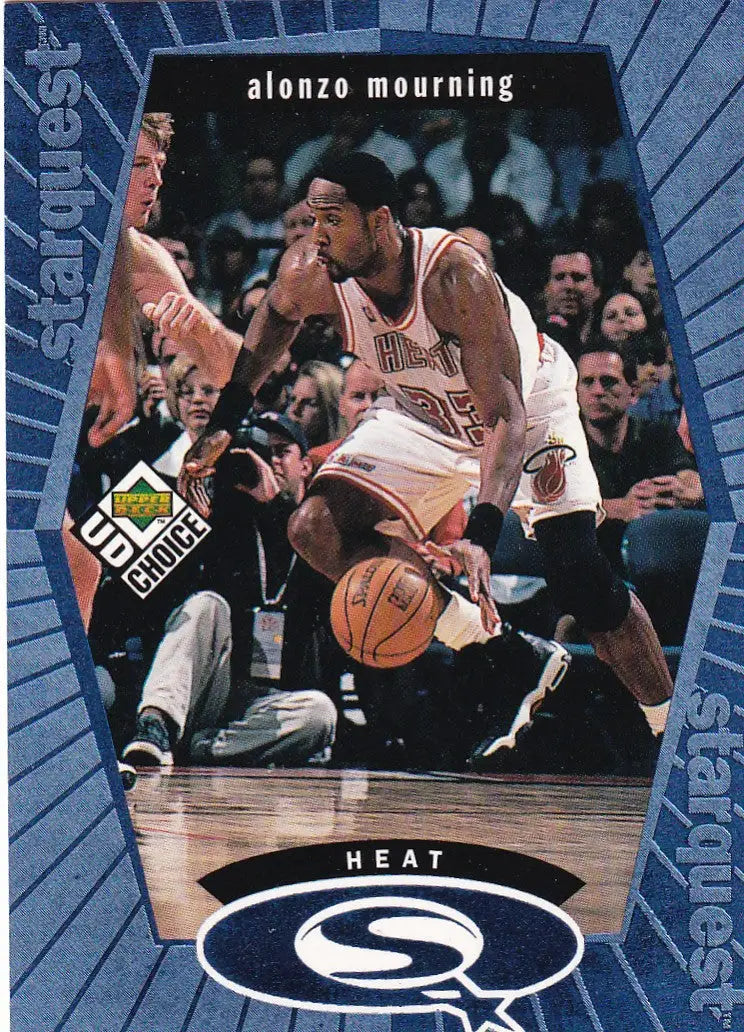 1998 UPPER DECK #SQ14 ALONSO MORNING- MIAMI HEAT - Basketball Card Single