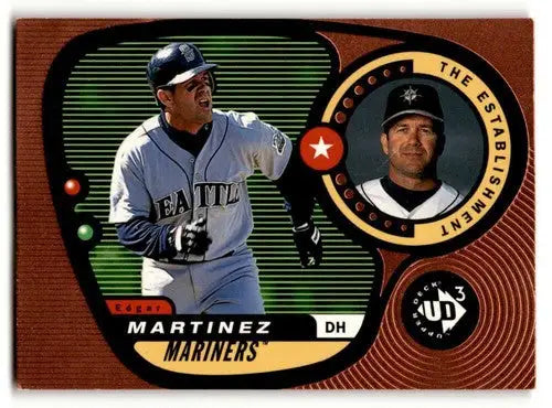 1998 Upper Deck UD3 #153 Edgar Martinez Seattle Mariners Baseball Ca ID:63294 - Baseball Card Single