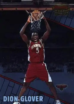 1999-00 Bowman’s Best #120 Dion Glover Base Atlanta Hawks - Basketball Card Single