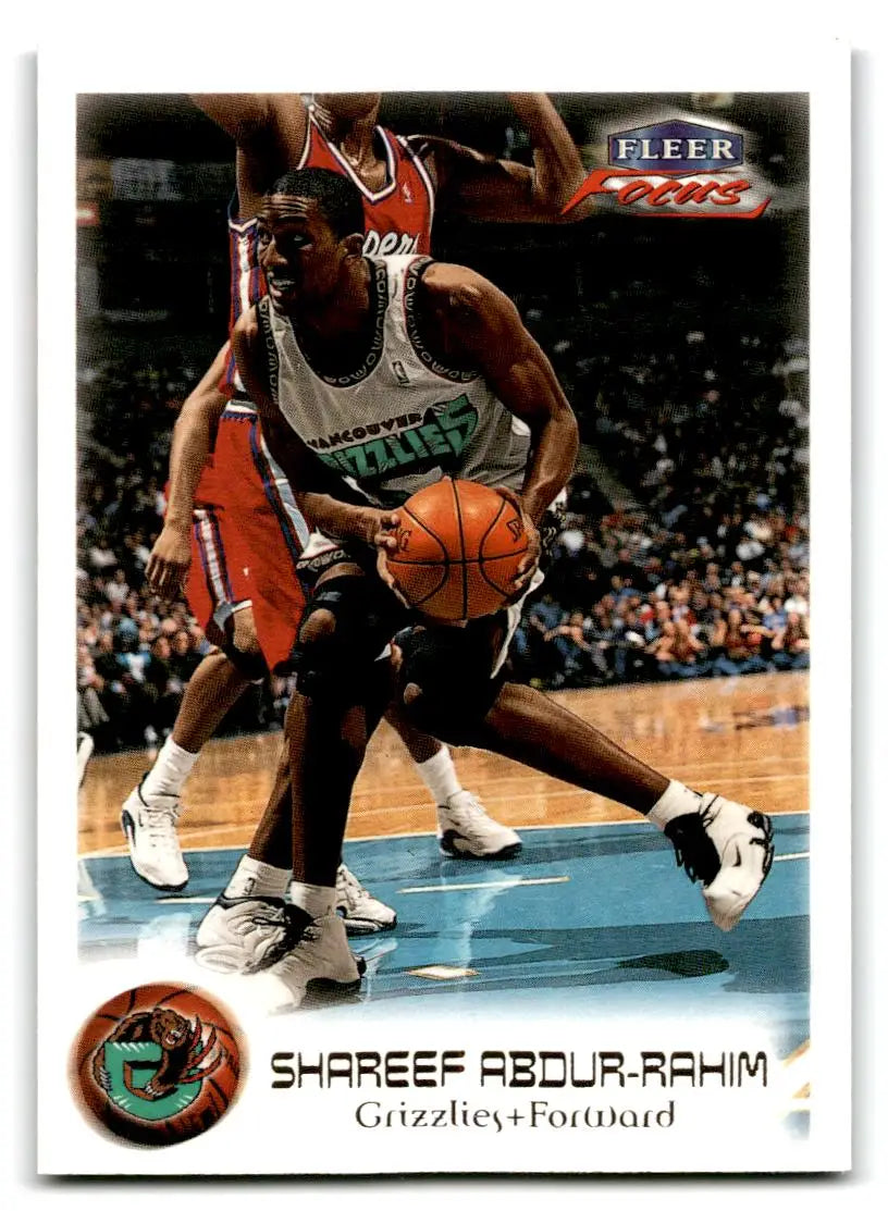 1999-00 Fleer Focus #79 Shareef Abdur-Rahim - Basketball Card Single