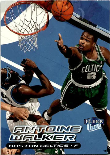 1999-00 Fleer Ultra #115 Antoine Walker NM Near Mint Celtics ID:45994 - Basketball Card Single