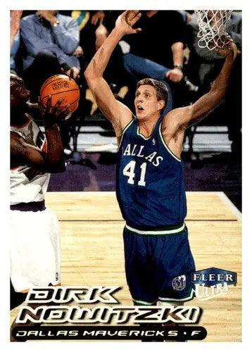1999-00 Fleer Ultra #53 Dirk Nowitzki NM Near Mint Mavericks - Basketball Card Single