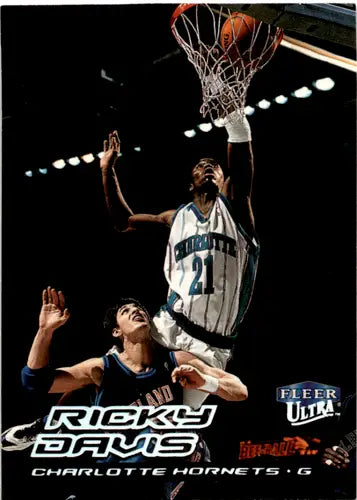 1999-00 Fleer Ultra #56 Ricky Davis NM Near Mint Hornets ID:46005 - Basketball Card Single