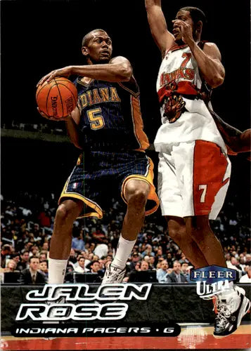 1999-00 Fleer Ultra #57 Jalen Rose NM Near Mint Pacers ID:46004 - Basketball Card Single