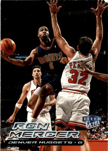 1999-00 Fleer Ultra #60 Ron Mercer NM Near Mint Nuggets ID:45998 - Basketball Card Single