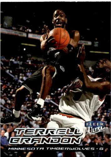 1999-00 Fleer Ultra #68 Terrell Brandon NM Near Mint Timberwolves ID:45997 - Basketball Card Single