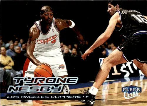 1999-00 Fleer Ultra #7 Tyrone Nesby NM Near Mint RC Rookie Clippers ID:46002 - Basketball Card Single