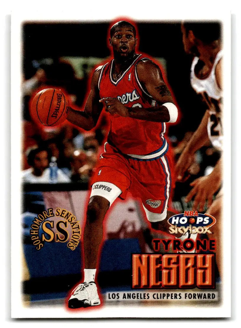 1999-00 Hoops #109 Tyrone Nesby - Basketball Card Single
