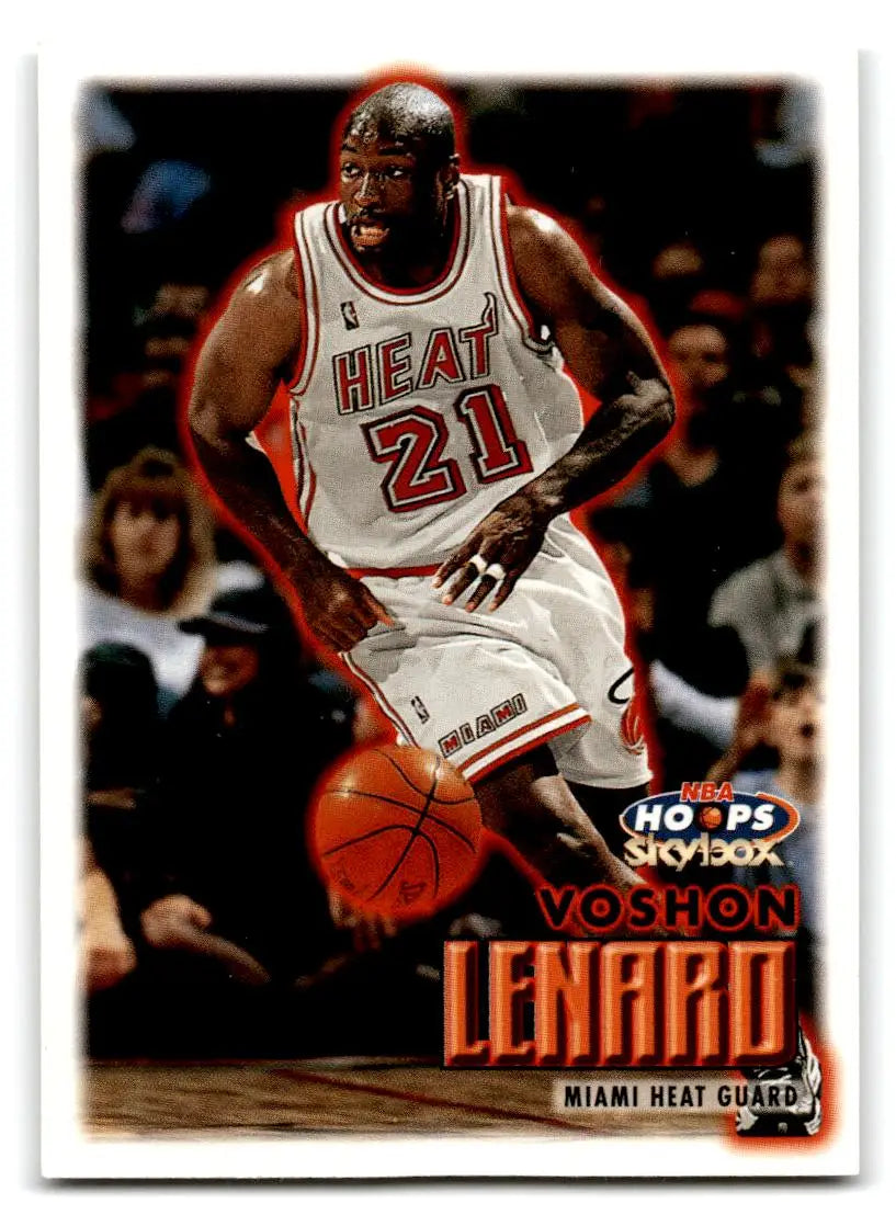 1999-00 Hoops #11 Voshon Lenard - Basketball Card Single