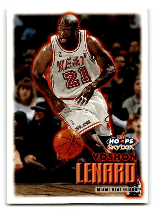 1999-00 Hoops #11 Voshon Lenard - Basketball Card Single
