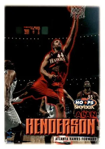 1999-00 Hoops #146 Alan Henderson EX/NM Hawks - Basketball Card Single