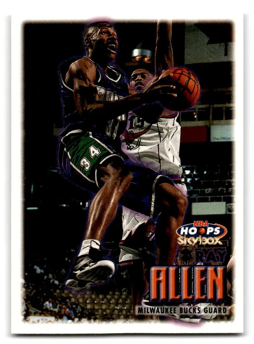 1999-00 Hoops #2 Ray Allen - Basketball Card Single