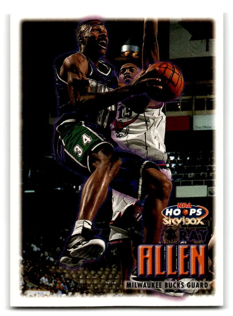 1999-00 Hoops #2 Ray Allen - Basketball Card Single