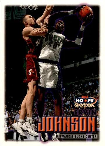 1999-00 Hoops #37 Ervin Johnson EX/NM Bucks ID:46018 - Basketball Card Single