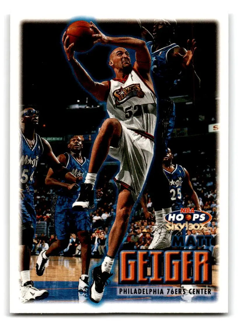 1999-00 Hoops #40 Matt Geiger - Basketball Card Single