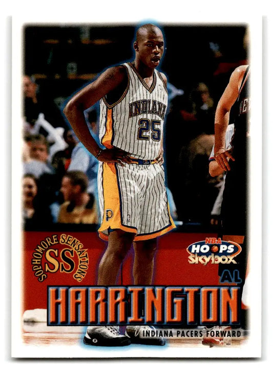 1999-00 Hoops #5 Al Harrington - Basketball Card Single