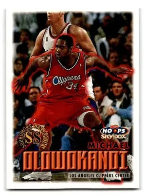 1999-00 Hoops #66 Michael Olowokandi - Basketball Card Single