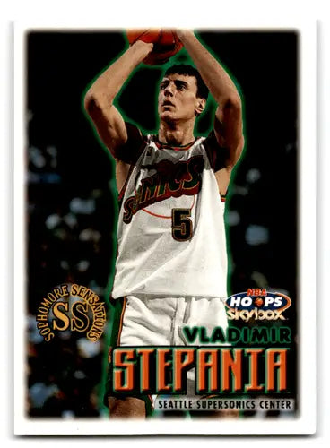 1999-00 Hoops #75 Vladimir Stepania EX Excellent ID:67508 - Basketball Card Single