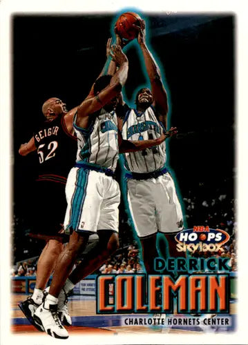 1999-00 Hoops #84 Derrick Coleman EX/NM Hornets ID:46017 - Basketball Card Single